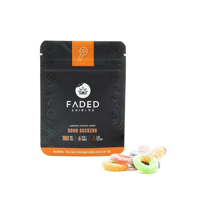 Faded Edibles - Assorted THC Gummies