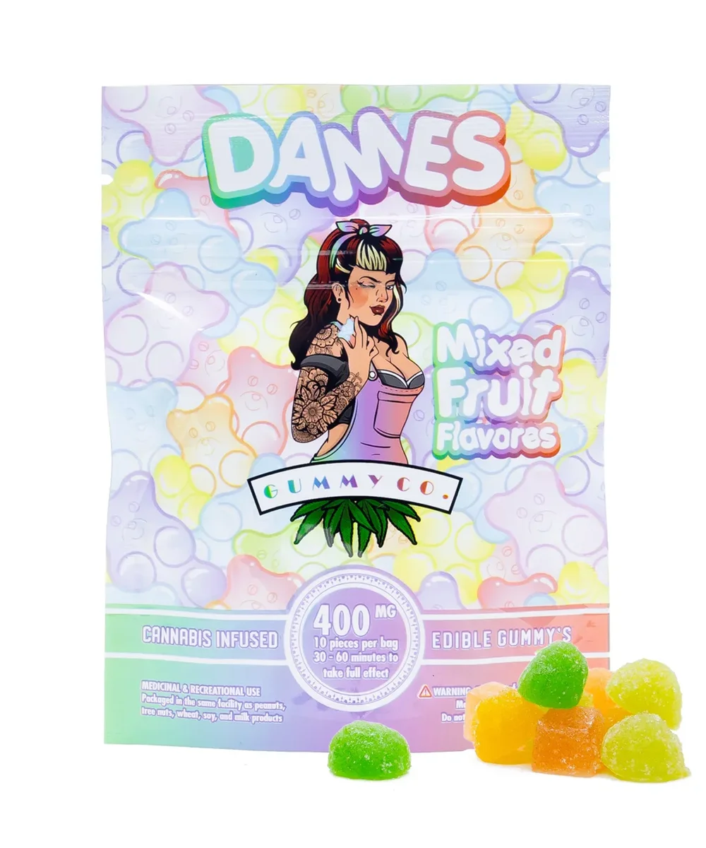 Sour Gummies (Dames Gummy Co.) - 400mg
