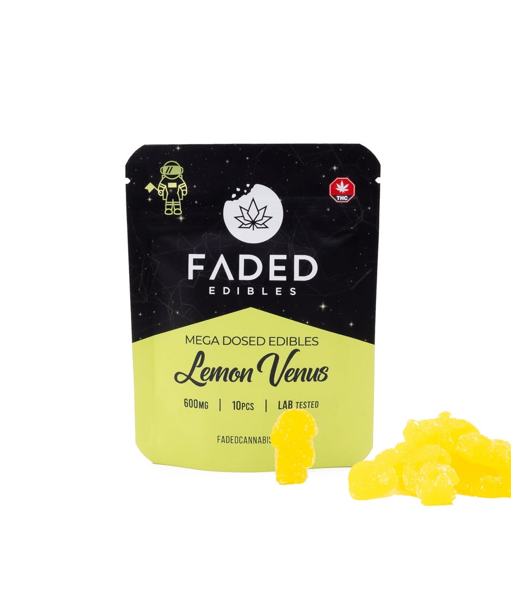 Mega Dosed Gummies (Faded Cannabis Co.) - 600mg