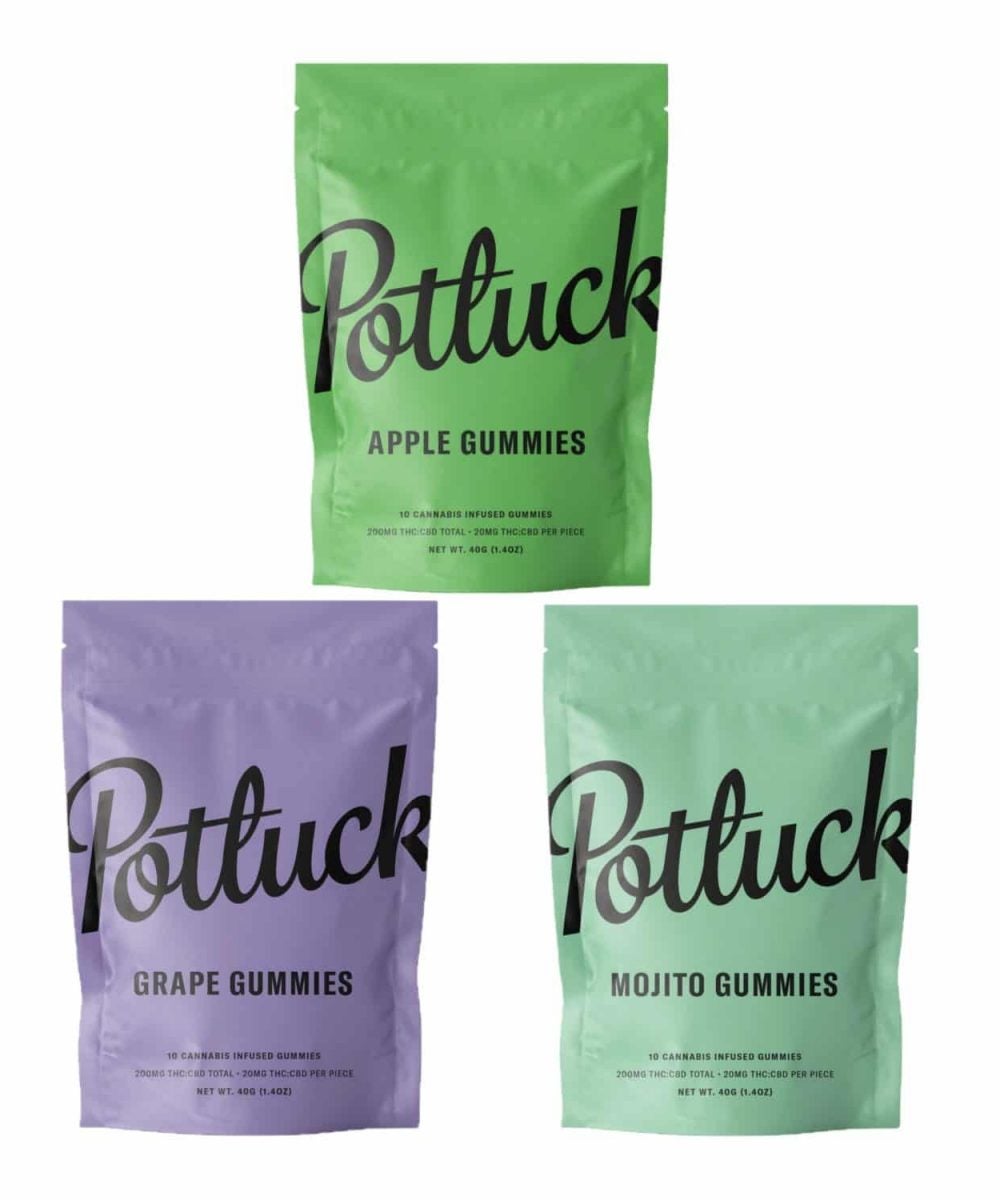 Potluck Gummies - 200mg THC