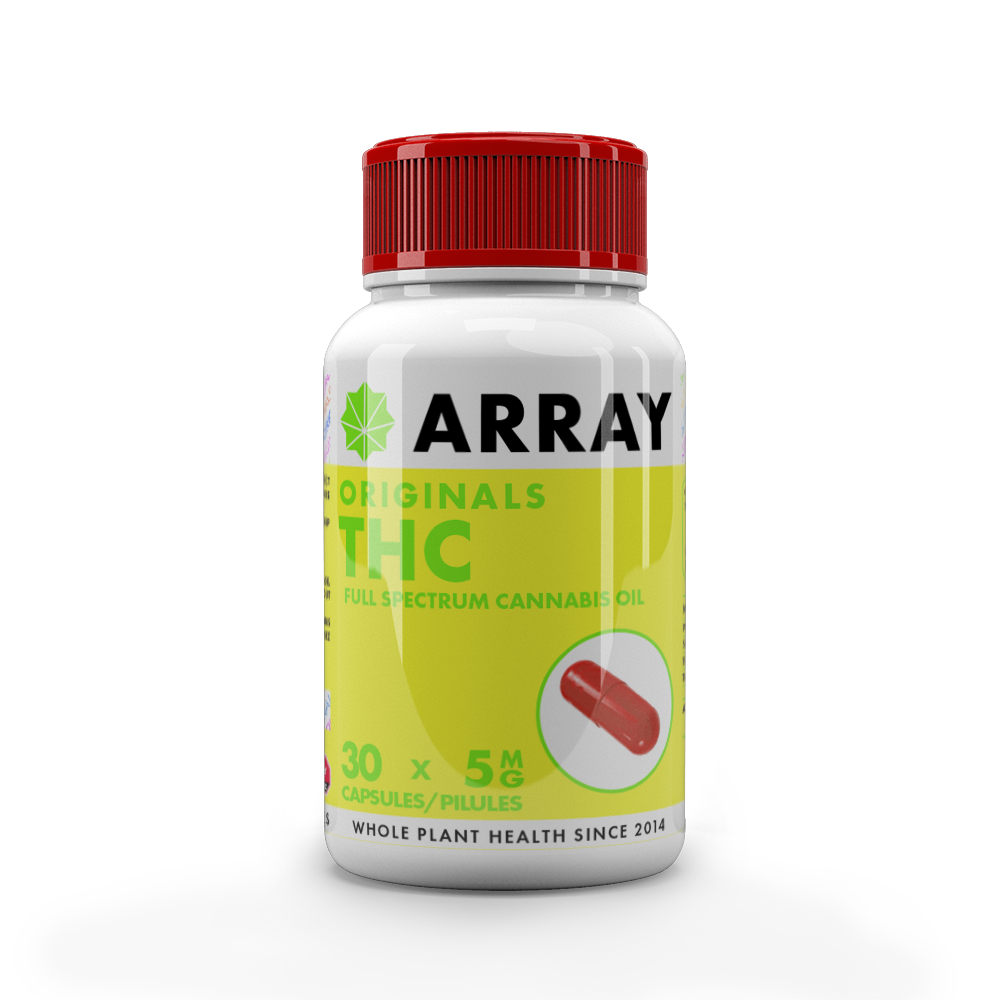 Array Bioceuticals THC Capsules