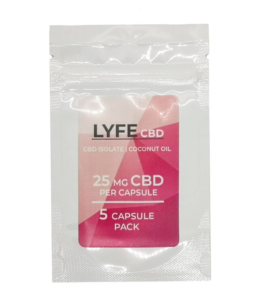 25mg CBD Capsules - LYFE