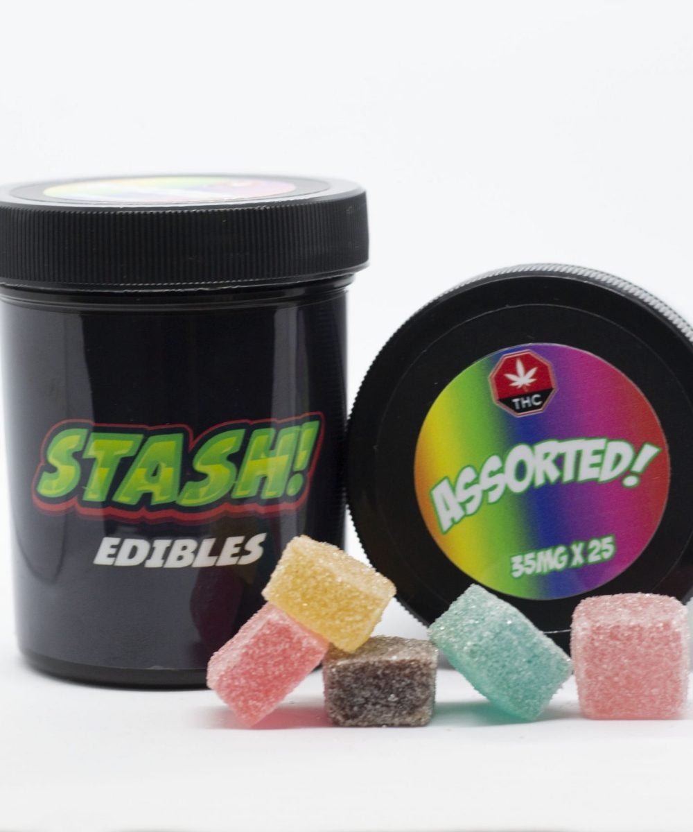 Stash! Edibles - THC Gummies 250mg (10 x 25mg)