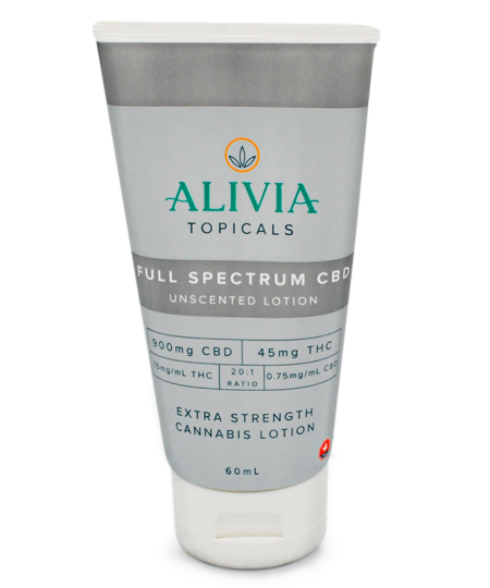 ALIVIA Topicals - Full-Spectrum CBD Lotion