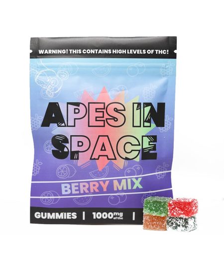 Apes In Space Gummies - Berry Mix 1000mg THC