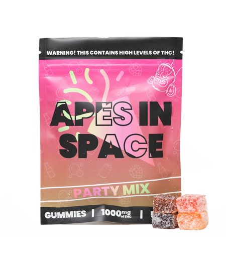 Apes In Space Gummies - Party Mix 1000mg THC
