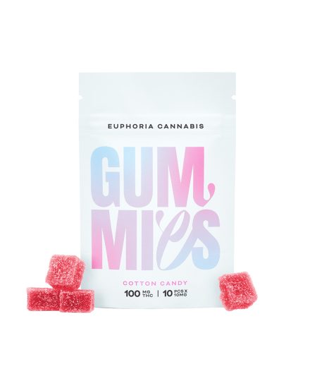 Euphoria Cannabis - Cotton Candy 100mg THC