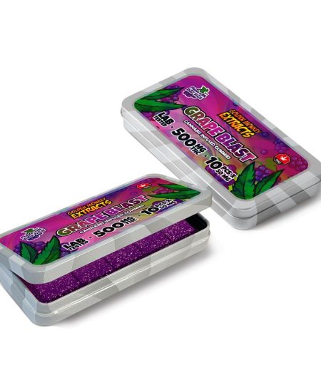 Golden Monkey Extracts – High Dose 500mg THC Gummy – Grape Blast