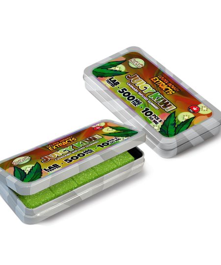 Golden Monkey Extracts – High Dose 500mg THC Gummy – Juicy Kiwi