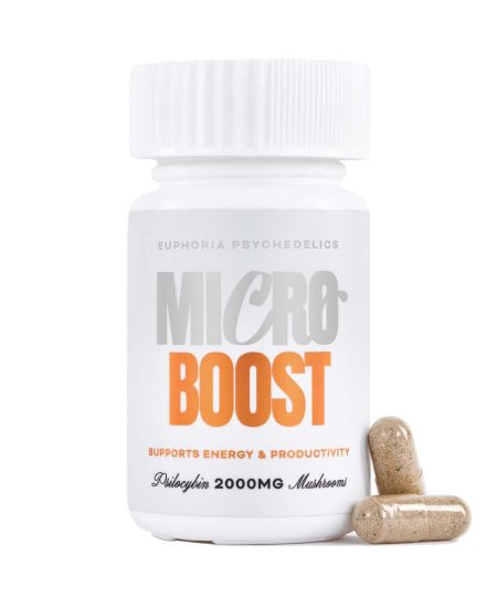Euphoria Psychedelics - Micro Boost Capsules 2000mg