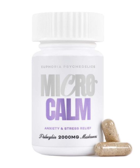 Euphoria Psychedelics - Micro Calm Capsules 2000mg