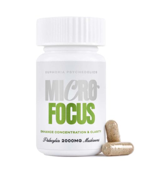Euphoria Psychedelics - Micro Focus Capsules 2000mg