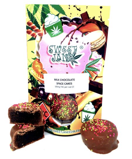 Sweet Jane - Milk Chocolate Space Cakes 200mg