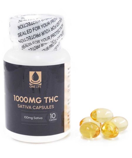One Life Capsules - Sativa 1000mg THC