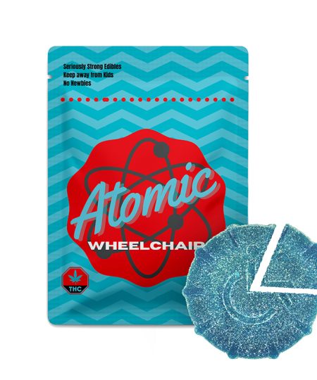 Atomic Wheelchair - THC Blue Raspberry 2000mg