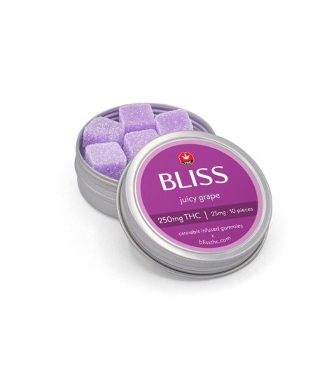 Bliss – Juicy Grape Gummies 250mg