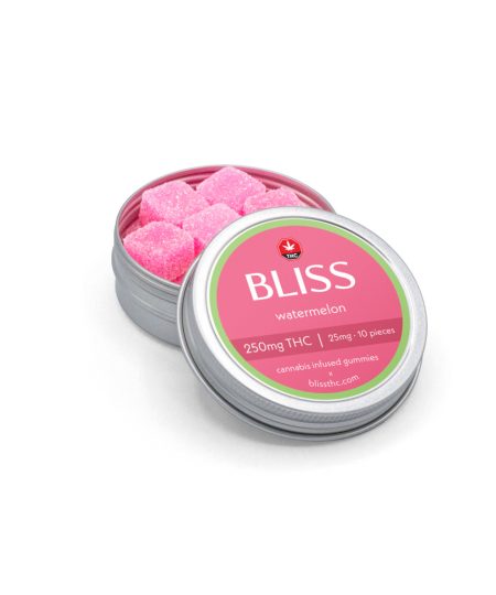 Bliss – Watermelon Gummies 250mg
