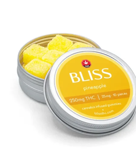 Bliss – Pineapple Gummies 250mg