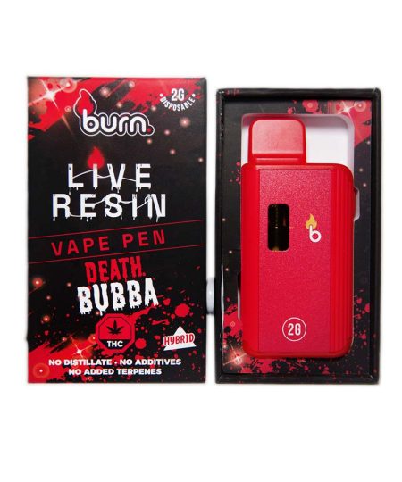 Burn Live Resin Disposable - 2 Gram Vapes