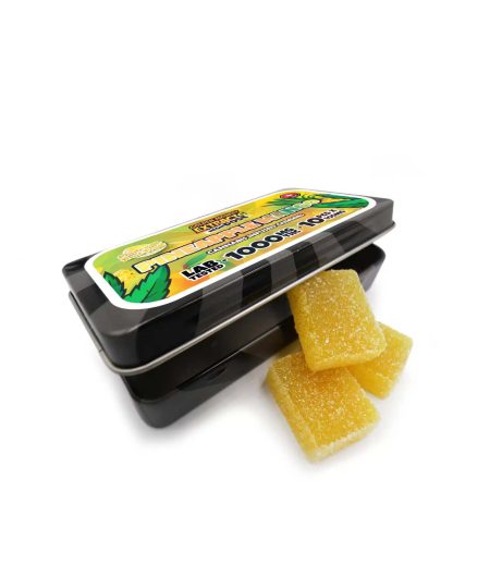 Golden Monkey Extracts – High Dose 1000mg THC Gummy – Pineapple Mango