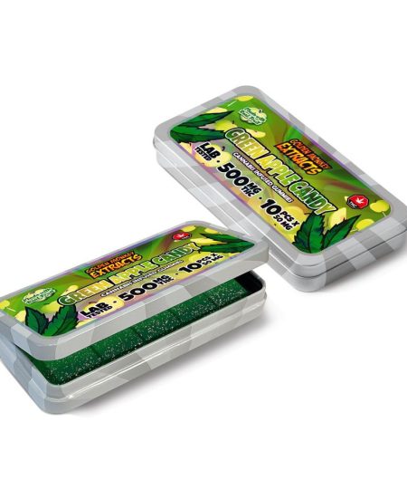 Golden Monkey Extracts – High Dose 500mg THC Gummy – Green Apple Candy
