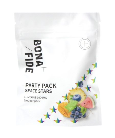 Bonafide – Party Pack  Space Stars 1000mg THC