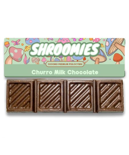 Shroomies – Churro Milk Chocolate  - 3000mg (4 x 750mg Doses)