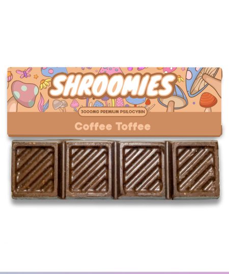 Shroomies – Coffee Toffee  3000mg (4 x 750mg Doses)