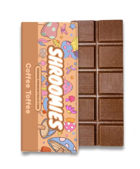 Shroomies – Coffee Toffee  5000mg (10 x 500mg Doses)