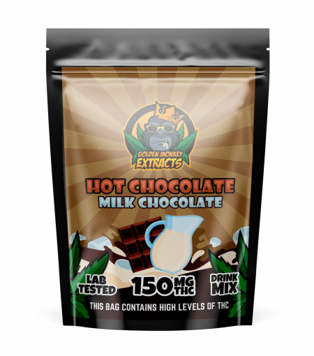 Golden Monkey Extracts: Drink Mix | Hot Chocolate 150mg THC