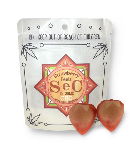 SeC Strawberry Feels 50mg CBD