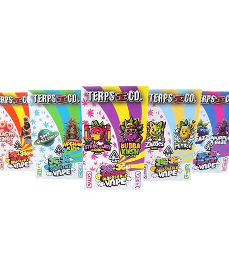 Terps & Co - Dual Chamber Disposable Vapes (3+3)