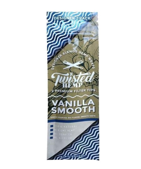 Twisted Hemp Wraps - Vanilla Smooth