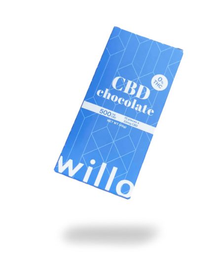 Willo – Milk Chocolate Bar 500mg CBD