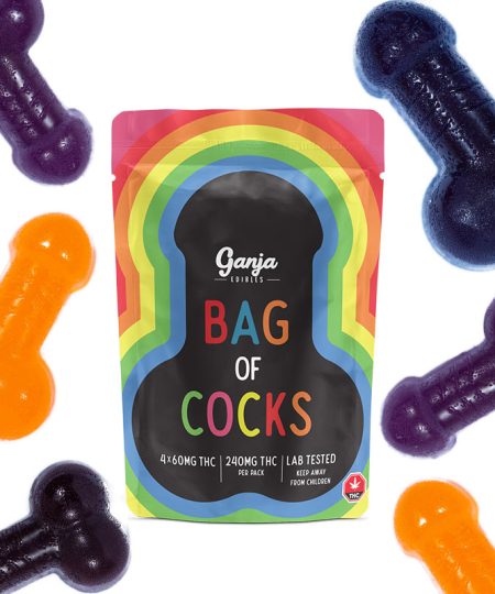 Ganja - Bag of Cocks 240mg THC