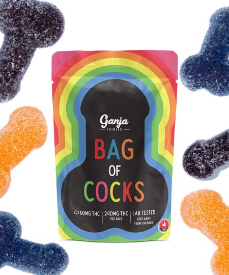 Ganja - Sour Bag of Cocks 240mg THC