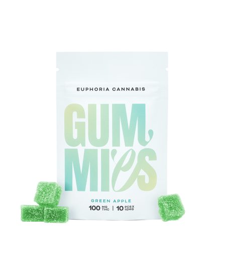 Euphoria Cannabis - Green Apple 100mg THC