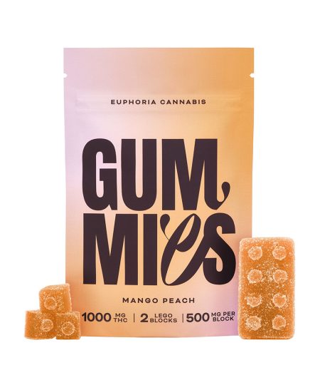 Euphoria Cannabis - Mango Peach 1000mg THC