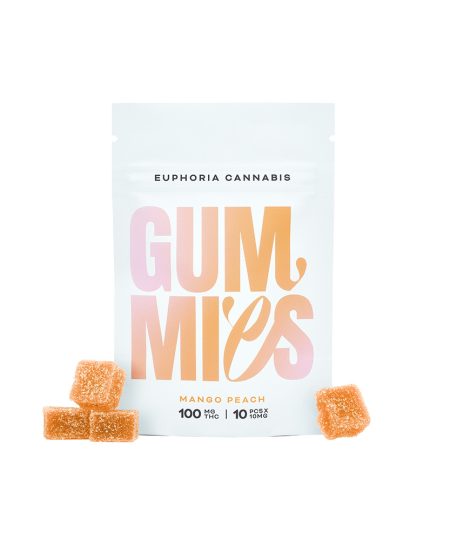 Euphoria Cannabis - Mango Peach 100mg THC