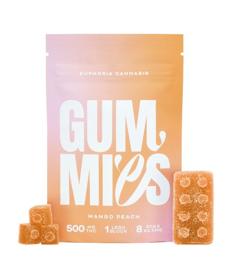 Euphoria Cannabis - Mango Peach 500mg THC
