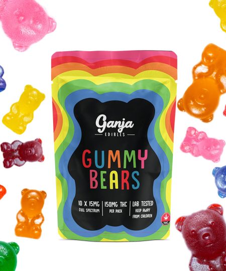 Ganja - Gummy Bears 150mg THC