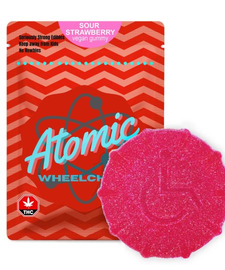 Atomic Wheelchair - THC Sour Strawberry 5000mg