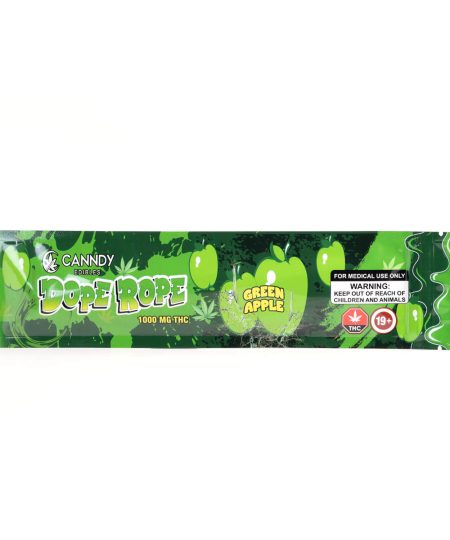 Canndy – Dope Rope Green Apple 1000mg THC