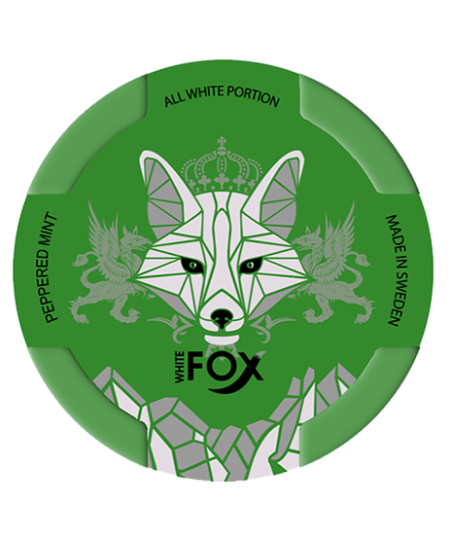 White Fox All White Slim - Peppered Mint 12mg