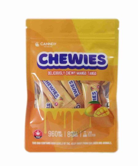 Canndy Edibles – Mango Tango Chewies 960mg THC