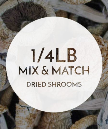 1/4 lb Mix and Match Dried Shrooms