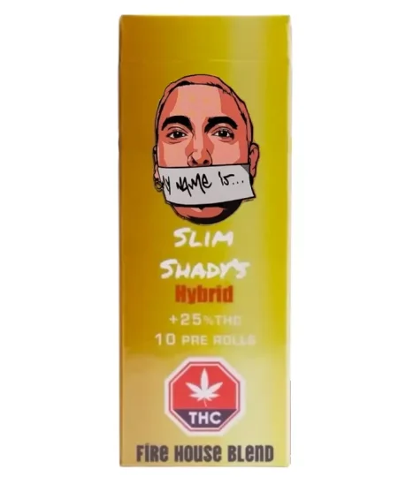Fire House Blend Pre-Rolls 5g – Slim Shady’s - Hybrid