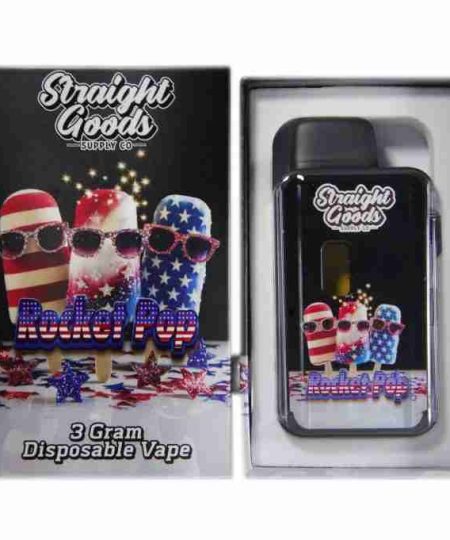 Straight Goods - Disposable Vape 3 Grams - Rocket Pop