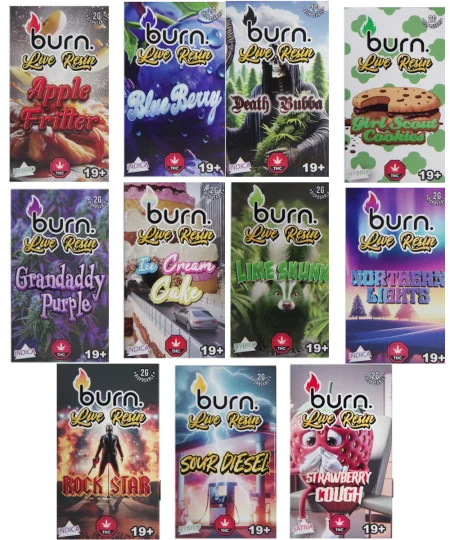 Burn Live Resin Disposable - 2 Gram Vapes