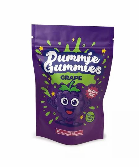 Dummie Gummies – Grape 500mg THC Gummies